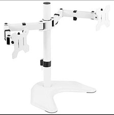 VIVO STAND-V002F Dual Monitor Desk Stand 13-27” Free Standing VESA Mount New picture