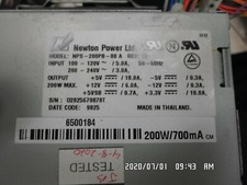 NEWTON / ASTEC Gateway 6500184  NPS-200PB-88 A ATX202-3515 200W PS TESTED picture