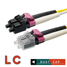 50/100pcs LC Fiber Optic Tool Dust Cover Connector Dust Protective Cap Dust Cove picture