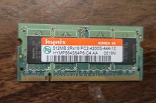 SK-Hynix 1x512MB DDR2-533 (PC2-4200S) Laptop Memory (Select 1-2) picture