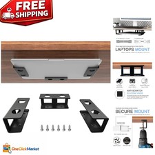 Sleek Under Desk Mount for MacBook & Devices - Maximize Desk Space Effortlessly picture