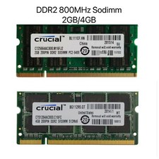Crucial DDR2 2GB 4GB 8GB 800MHz PC2-6400 Sodimm Notebook Laptop Memory Ram Lot picture