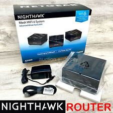 New Netgear Nighthawk AX1800 WiFi 6 Dual Band MR60 Mesh Router System 1 Pack picture