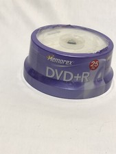 Memorex 25 pack Dvd+R 16x4.7gbx120 Minutes picture