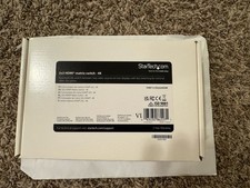 StarTech.com VS222HD4K 2x2 HDMI Matrix Switch - 4K with Fast Switching and picture