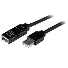 StarTech.com 15m USB 2.0 Active Extension Cable - M/F - 15 meter USB 2.0 Repeate picture