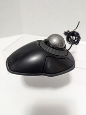 Kensington Orbit Computer Trackball Mouse With Scroll Ring Black Gray, Tested  picture