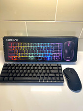 Chonchow G100 Wireless USB Illuminated Compact Keyboard and MouseMISSING USB FOB picture