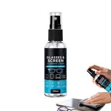 100ml Glasses & Screen Cleaning Spray Lens Cleaner Liquid for Eyeglasses Screen picture