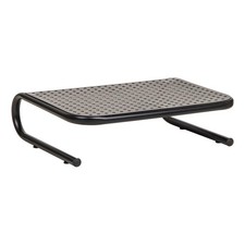 Monitor Stand, Ventilated Laptop Riser, Desktop Organizer, Metal, 14.5