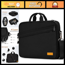 15-16 Inch Laptop Shoulder Bag, Waterproof Computer Carrying Case, Travel Tote picture