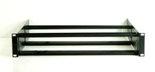 Strong/ SnapAV SR-SHELF-CLAMP-2U 2 Space Open Clamp Adjustable Rack Shelf k535 picture