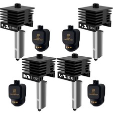 4 PCS 4PK 0.2/0.4/0.6MM, Hotend Kits for P2S/H2D/H2S/X2D/H2C/A1/A1 Mini picture