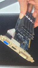 ASUS GeForce 210 1GB DDR3 PCIe x16 DVI HDMI VGA Multi-Monitor Support picture