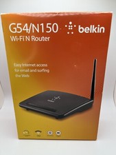 New Netgear G54/N150 Wireless Router Belkin WiFi 150 MBPS 2.4 Ghz Strong Range picture