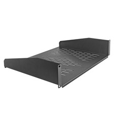 RIVECO 19” 2U Rack Shelf Server Cabinet Mount Vented Cantilever Tray for N picture