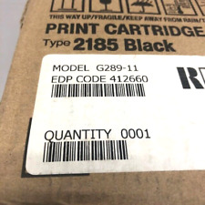 Ricoh 412660 Black Toner Cartridge Genuine Original OEM Type 2185 NEW/SEALED picture