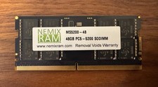 NEMIX 48GB DDR5 PC5 5200 SODIMM Laptop Memory RAM MS5200-48 picture
