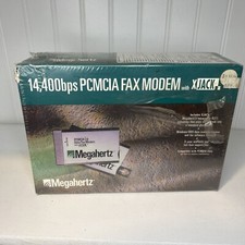Megahertz 14,400bps PCMCIA Fax Modem with XJack for Palmtop Handheld PC Computer picture