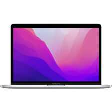 Apple 13.3 MacBook Pro M2 8GB RAM 256GB SSD 2022 Silver MNEP3LL/A Open Box picture