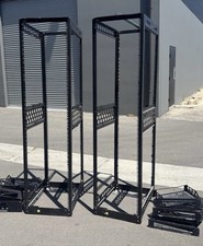 Middle Atlantic  2 Tall Racks With 9 Shelves picture