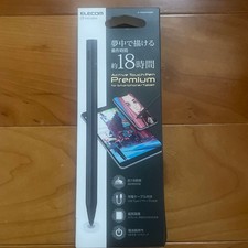 ELECOM Rechargeable Active Touch Pen P-TPACST03BK Black picture