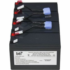 BTI 12V 4-Cell 7.2A Sealed Lead Acid UPS Replacement Battery Cartridge picture