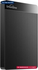 UnionSine 1TB Ultra Slim Portable External Hard Drive HDD-USB 3.0 for PC, Mac, L picture
