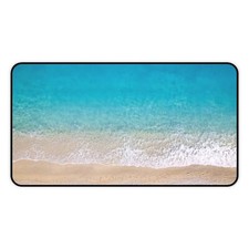 Beach Desk Pad Protector, Desk Mat, Laptop Desk Pad, Computer Desk Mat picture