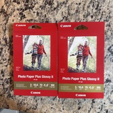 Canon Inkjet Photo Paper Plus Glossy II 4
