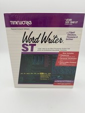 NEW Vintage Timeworks Word Writer For Atari 520/1040 ST Computer SEALED picture
