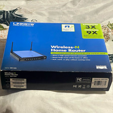 Linksys WRT150N Wireless-N Router 300 Mbps 4-Port Ethernet Blue/Black picture