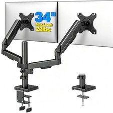 Rfiver Dual Monitor Stand Desk Mount for 17-34