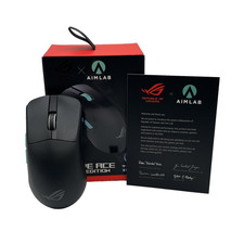 ASUS ROG Harpe Ace Aim Lab Edition Ultralight Wireless Gaming Mouse Black picture
