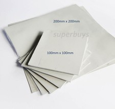 1pc Grey 100mm 100x 0.5mm Silicone Thermal Pad Sheet Computer Chip Sink HeatSink picture