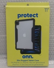 New in Box Protect ONN Slim Rugged Tablet Case iPad 10th Gen 2022 Drop Tested picture