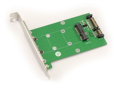 mSATA To SATA Adapter With Back Bracket picture