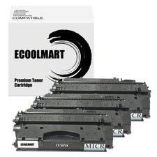 3PK Toner Cartridge replace for HP CE505X 05X MICR P2050 P2055d P2055x P2055n picture