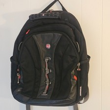 Wenger The Legacy Notebook Carrying Backpack Black / Gray 16” Laptop TSA Ready picture