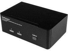StarTech.com SV231DPDDUA2 2-Port DisplayPort Dual-Monitor KVM Switch - 4K 60Hz picture