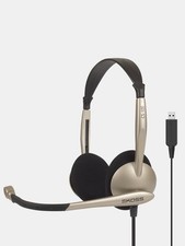 Koss CS100 USB communication headset, excellent condition, extra earpads. picture