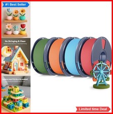 Matte PLA 3D Printer Filament 1.75mm 4KG High Speed 600mm/s No Stringing picture