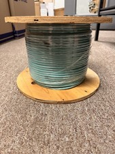 OM4 50µm 12-Fiber Multi-Mode Optical Network Cable Aqua Spool 250 FT Raw Fiber picture
