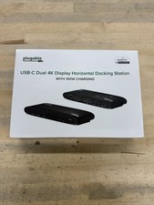 Plugable UD-6950PDH Horizontal Docking Station USB-C With 4k Display picture