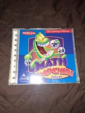 The Learning Company Math Munchers Deluxe CD for Windows/Mac Grades 3-6 Eng picture