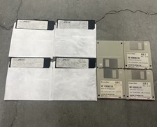 Vintage NEC Windows/386 3.5” & 5.25” Floppy Software Discs Lot picture