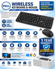 Dell Wireless Keyboard and Mouse Combo with 1 Year Warranty, with free R picture