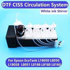 DTF Ciss System White Ink Circulator for XP600 ET8550 L1800 L800 L18050 L8050 picture