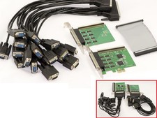 PCIE Card Series RS232 - 16 Ports UART COM DB9 On Octopus - EXAR XR17V358 picture