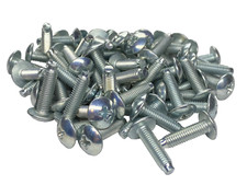 RackGold® 10-32 Zinc Rack Screws - 50 Pack RoHS Compliant USA Made G1032-SZN-T50 picture